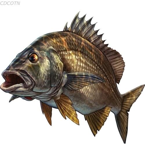 2pcs/Set Car Decals Fashion Fish Special Forces Fishing Troops Auto Motorcycle Accessorie Decal Waterproof Reflective Stickers