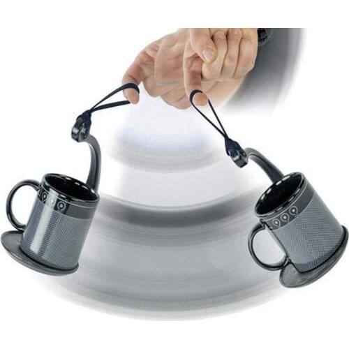 Ingenious Anti-overflow Cup Holder Spill Stopper Lid Coffee Tea Cup Never Miss A Cup Artifact Spill Stopper Mug Holder