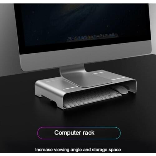 20CB Laptop Stand Ergonomic Height Angle Adjustable Computer Laptop Holder All Laptops Increase Desktop Space Stand