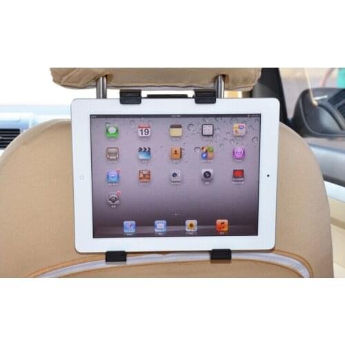 Car Seat Back Pillow Headrest Mount Holder Black For Samsung Galaxy Tab E 9.6 T560 T561/A AL 9.7inch T555 For Xiamo Mi Pad 4 3 2