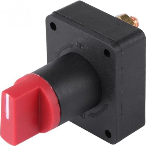 6MM 300A 12v Car Truck Boat Motor Battery Isolator Disconnect Cut Off Power Kill Switch for All Cars Switches & Relays