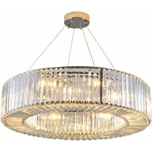 Luxury Modern Crystal Chandelier Round Living Room Crystal Chandeliers Dining Room bedroom light Fixtures