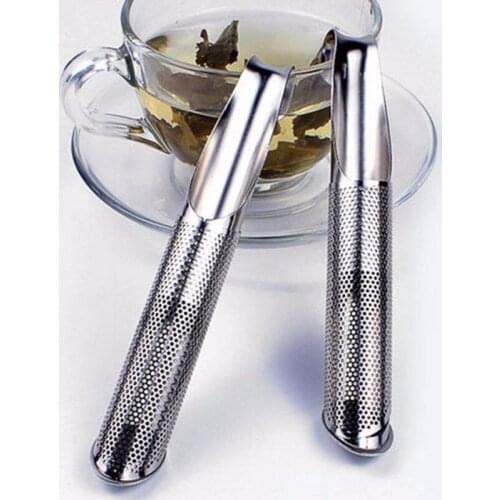 Kitchen Accessories new Tea Strainer Amazing Stainless Steel Infuser Pipe Design Touch Feel Holder Tool Tea Spoon Infuser Filter