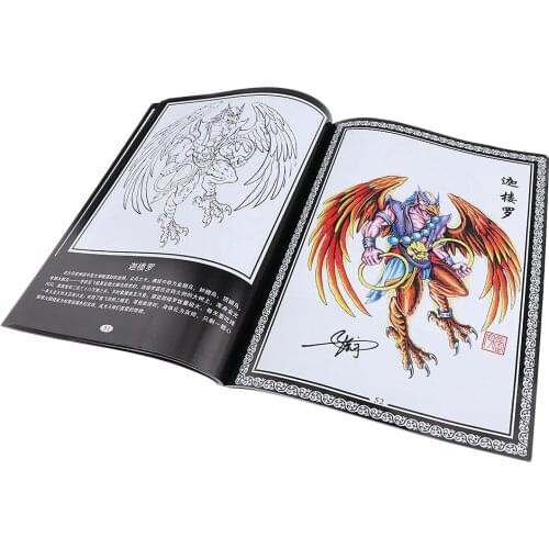 Tattoos Book Magazine Body Art Man/Animals/Plant Patterns Designs