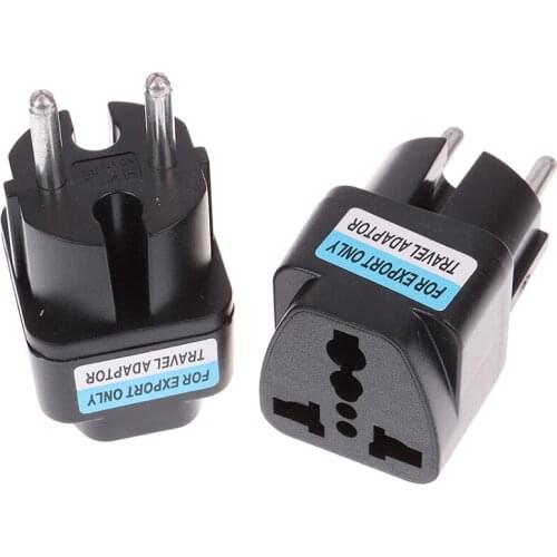 Universal AU / US / EU to DE AC Power Charger Plug Travel Adapter Converter