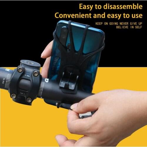Bicycle Phone Holder For IPhone 11 For Samsung Xiaomi Universal Motorcycle Mobile Phone Holder Bike Handlebar Stand Bracket