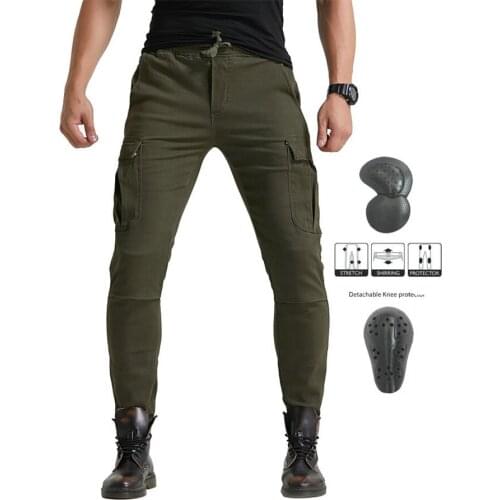 Off-road motorcycle jeans racing knee pads riding motorcycle jeans safety protection riding jeans 2021 new