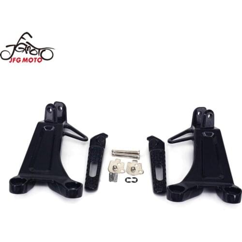 Motorcycle Rear Footpegs Bracket Mount Footpegs Foot Pegs Pedal For HONDA CBR600RR 2003-2004