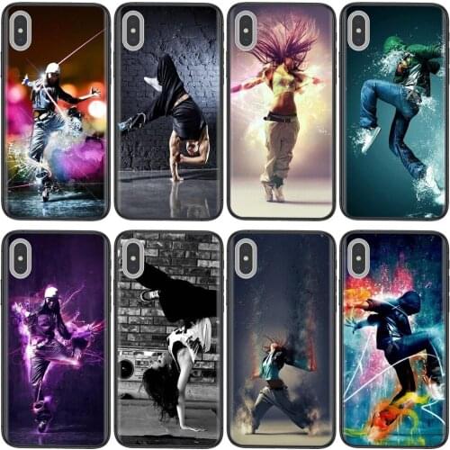 Breaking Hip Hop Dancing Break TPU Protective Cover Case Reasonal Price For Xiaomi Redmi 9 8 7 K40 9A 9C Pro Plus Nfc K30 K20