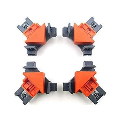 1/4 pcs 90 Degree Right Angle Clamp Fixing Clips Picture Frame Corner Clamp Woodworking Hand Tool Angle Clamps Pipe Clamp