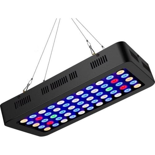 165w Aquarium Led Lighting Marine LED Light Coral Aquarium Sea Fish Reef Tank Lights Manual Dimming Uv&IR LEDs