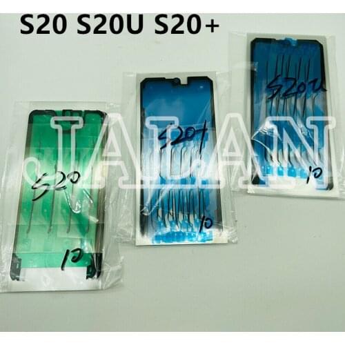 20pcs High-Quality Frame Stickers 3M Glue Parts For SM S20 S20+ S20ultra Note 10 Note 10+LCD Screen Front Frame Tape