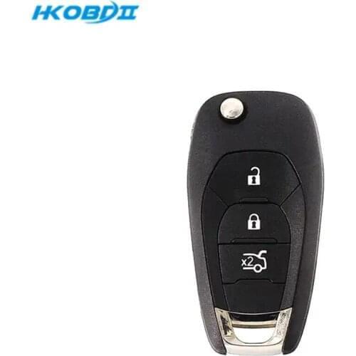 HKOBDII 3 Buttons Car Key shell fit forChevrolet Aveo Cruze Malibu forGMChevrolet Cruze Aveo Shell