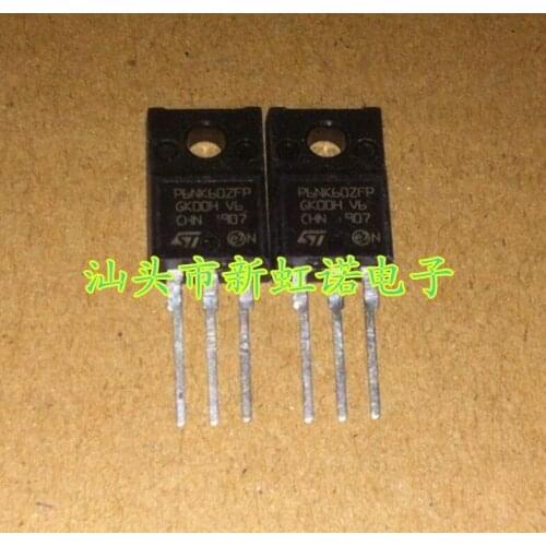 5Pcs/Lot New Original P6NK60ZFP Integrated circuit Triode In Stock