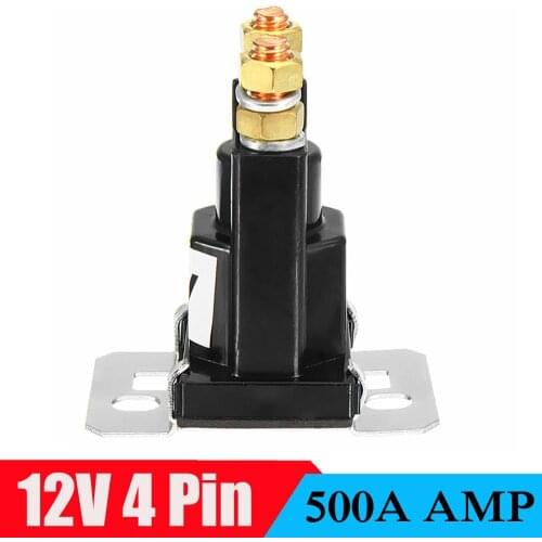 500A 12V DC 4 Pin High Current Relay Contactor On/Off Car Auto Power Switch