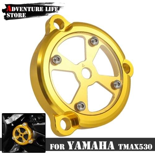 Motorcycle Accessories Frame Hole Front Drive Shaft Cover Gear Guard Protector For YAMAHA TMAX530 T-MAX TMAX 530 XP530 2012-2019