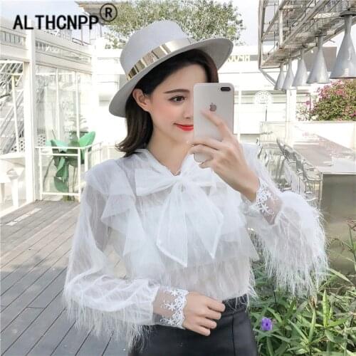 Блузки с бантом ALTHCNPP China At AliExpress