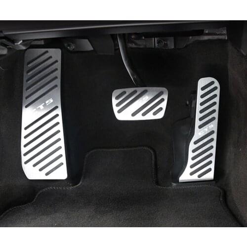 Aluminum Alloy Car Foot Rest Pedal Fuel Accelerator Brake Pedal Cover Case Pads Fit For Cadillac CT5 2019 2020 2021 Accessories