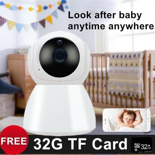 Free 32G TF Card Wireless infrared night vision wifi baby monitor wifi baby camera wifi ip camera home camera indoor