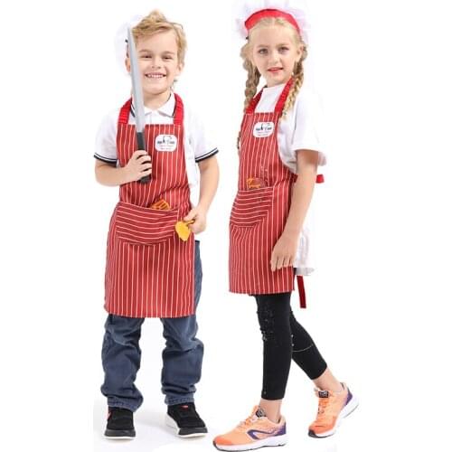 Carnival Role Play Butcher Costume Kids Chef Cooking Baking Apron Girls Performance Stage Party Cosplay Costume