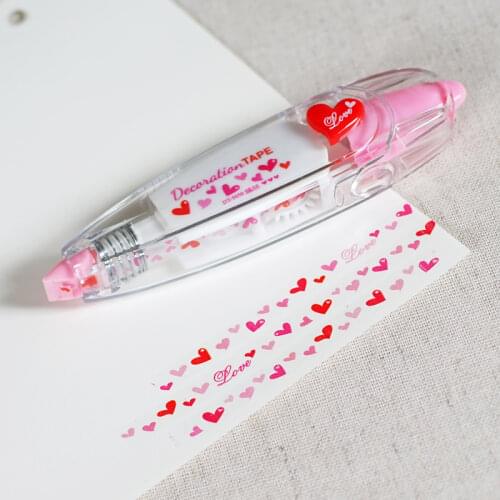 Korean Creative Stationery Novelty Decorative Correction Tape Notebook Diary Cute Decoration DIY Tool School & Office Supply