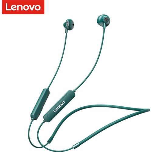 Lenovo SH1 Bluetooth Wireless Earphone Neck Band Sport Headset IPX5 Waterproof Noise Reduction with Dual Mic for Sports Music