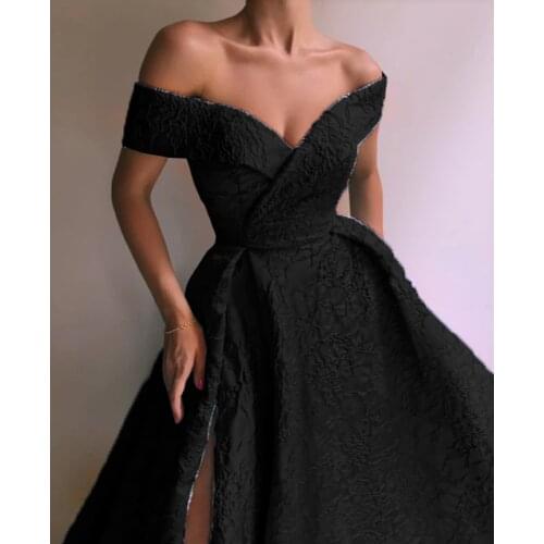 Lucazer Women's Evening Dresses Below The Knee