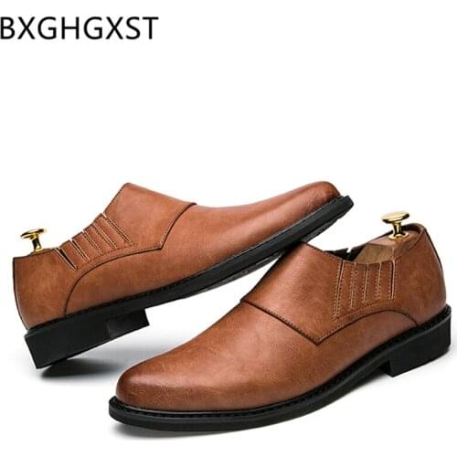 Vintage Shoes Men Classic Coiffeur Elevator Shoes For Men Loafers Luxury Brand 2021 Formal Men Shoes Leather Sepatu Slip On Pria