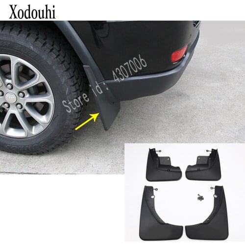 For Jeep Grand Cherokee 2014 2015 2016 2017 2018 2019 Car Plastic Fender Soft Mudguard Protection Flap Splash Mud Guard Frame