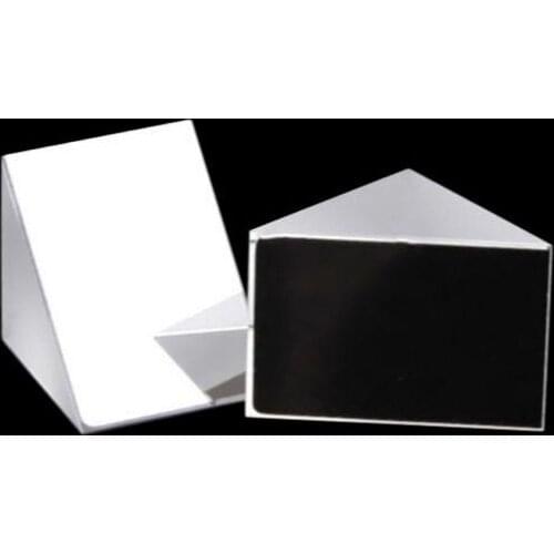 Isosceles right angle prism 45 degree 15*15*15MM optical glass right angle small prism visual inspection diamond mirror