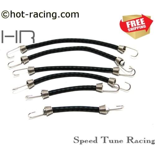 Radio control RC set of 1/10 scale bungie cords option upgrade parts