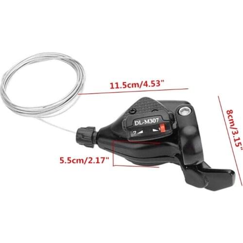 RXBC 1pair MTB Mountain Bike Shift Levers 3×7/8/9 Speed Bicycle Derailleur Gear Left/Right Speed Shifter Cycling Accessories