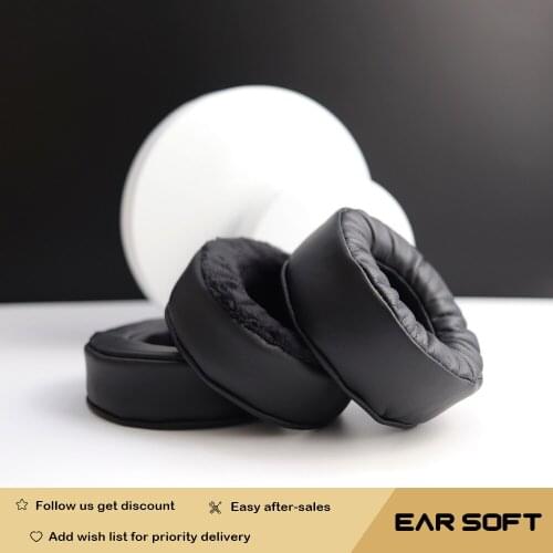 Earsoft Replacement Ear Pads Cushions for PHILIPS SHL3260BK SHL3260BK/00 Headphones Earphones Earmuff Case Sleeve Accessories