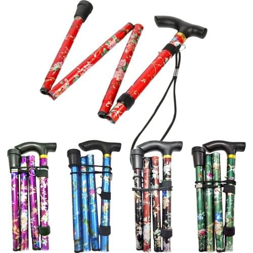 Trekking Poles Folding Hiking Stick Collapsible Hiking Poles Trekking Stick Walking Poles Nordic Walking Sticks