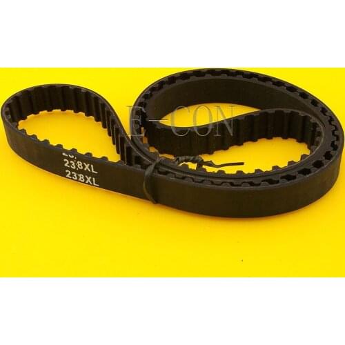 1pcs 238XL Timing Belt L039 119Teeth Width 0.39inch(10mm) XL Positive Drive Pulley for CNC Stepper Motor and Engraving Machine