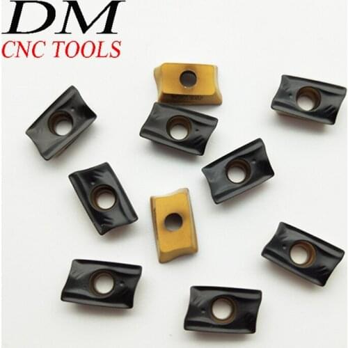 10PCS R390-11T308M-PM 1010/1025/1030/1040/1130/4230/4240 Carbide insert Milling tools Face millingTool accessories R390 11T308