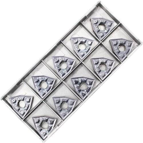 10PCS WNMG080404 TF IC907 External Turning Tools Carbide insert Lathe cutter Tool Tokarnyy turning insert