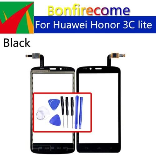 5.0" Touchscreen For Huawei Honor 3C Lite H30-L02 Touch Screen Panel Sensor Digitizer LCD Display Glass Lens Panel Replacement