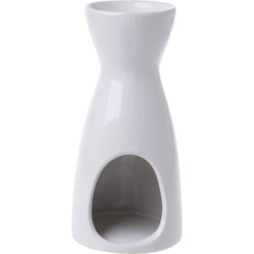 White Ceramic Candle Holder Wax Oil Burner Fragrance Aromatherapy Candlestick Wedding Home Decoration