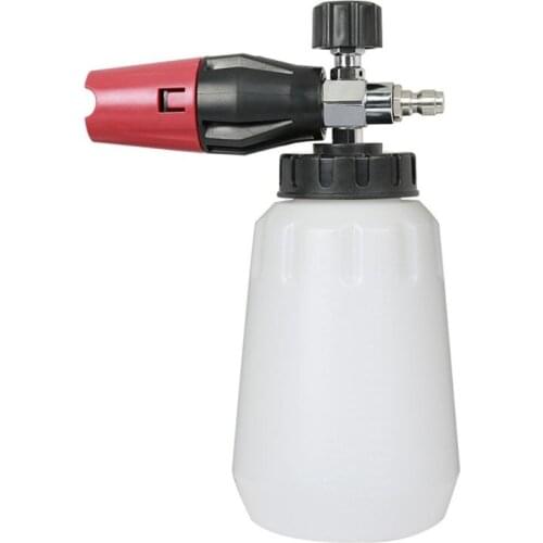 Car Wash Foam Bottle High Pressure Snow Foam Lance Soap Bottle With 1/4 Quick Release Connector Auto Cleaning Tools
