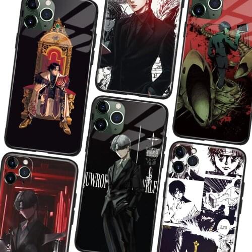 Chrollo Lucilfer hxh Phone case For iPhone 6 6s 7 8 X Xr Xs 11 Pro Max Samsung S8 S9 S10e S20 Note 8 9 10 Plus cover shell