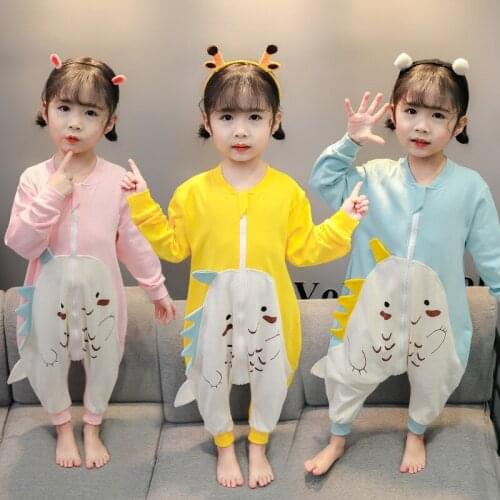 Baby Girl Blanket Sleepwear Pajama Zipper Cotton Baby Sleepers 9M 12M 2 years 3T Toddler Girls Pyjamas Infant Baby Clothing