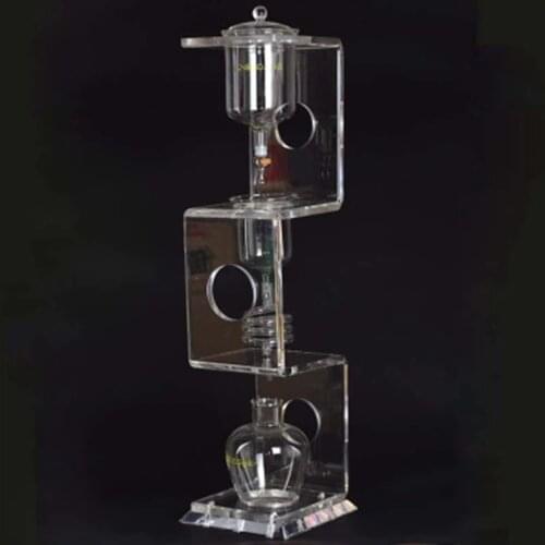 YUEWO 4C Ice Coffee Dripper/Water Drip Coffee Maker Reusable Glass Filter Tools Coffee Dripper Pot Ice Cold Brew Coffee Machine