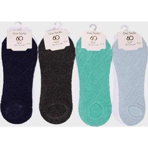 LaTeX Women Booties Socks-Mixed 4'Lü Package-MIXED