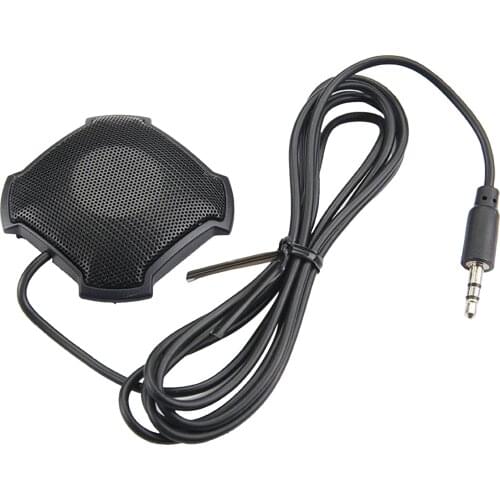 Laptop Computer Microphone Laptop Microphone Omnidirectional Condenser Microphone 3.5mm for Computer Video Conference