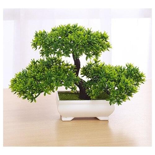 Festival Potted Plant Simulation Decorative Bonsai with Pots Home Office Gift DIY Ornament Lifelike Accessory Artificial Bonsai