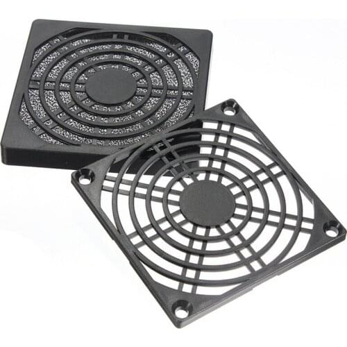 Dustproof 80mm Case Fan Dust Filter Guard Grill Protector Cover PC Computer