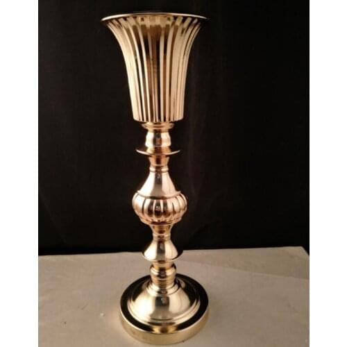 European-style modern simple candlestick golden vase dish ware hotel decoration supplies creative furnishing accessorie