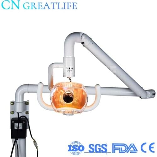 Dental Chair Square 120cm Lamp Wall Mounted Dental Operating Light Dental Surgical Halogen Light