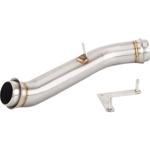Motorcycle exhaust middle link pipe mid tube slip on for DUKE 1290 Super Duke R 2014 2015 2016 Years